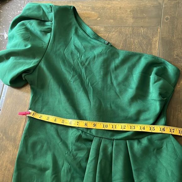 New Sexy One Shoulder Skirt Dress Club Party Evening Prom Bodycon Dress - Picture 11 of 12